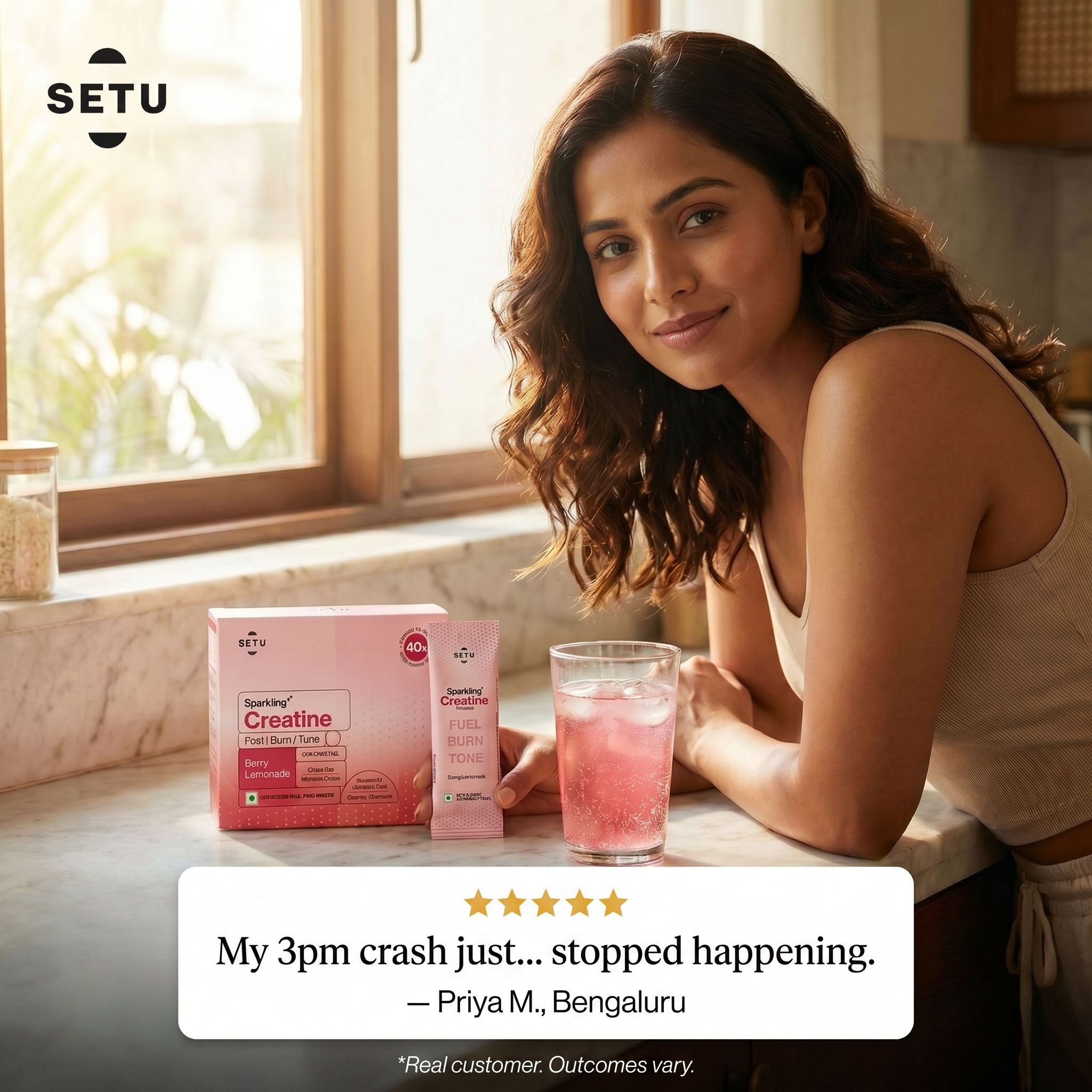 Real customer testimonial — Priya, Bengaluru